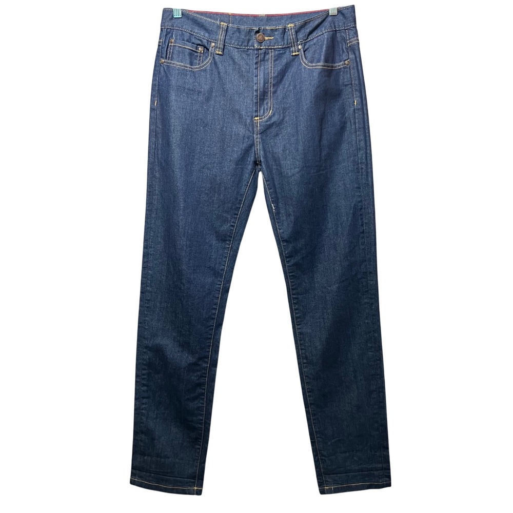 Federal Denim Active Relaxed Tapered Leg Jeans Mens Size 32 Dark Wash